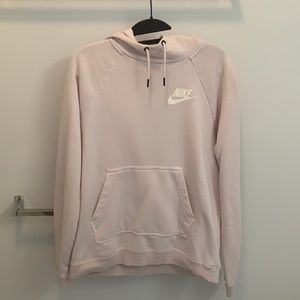 Light pink Nike hoodie
